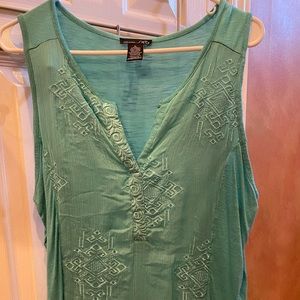 RXB Light green women’s dressy tank
